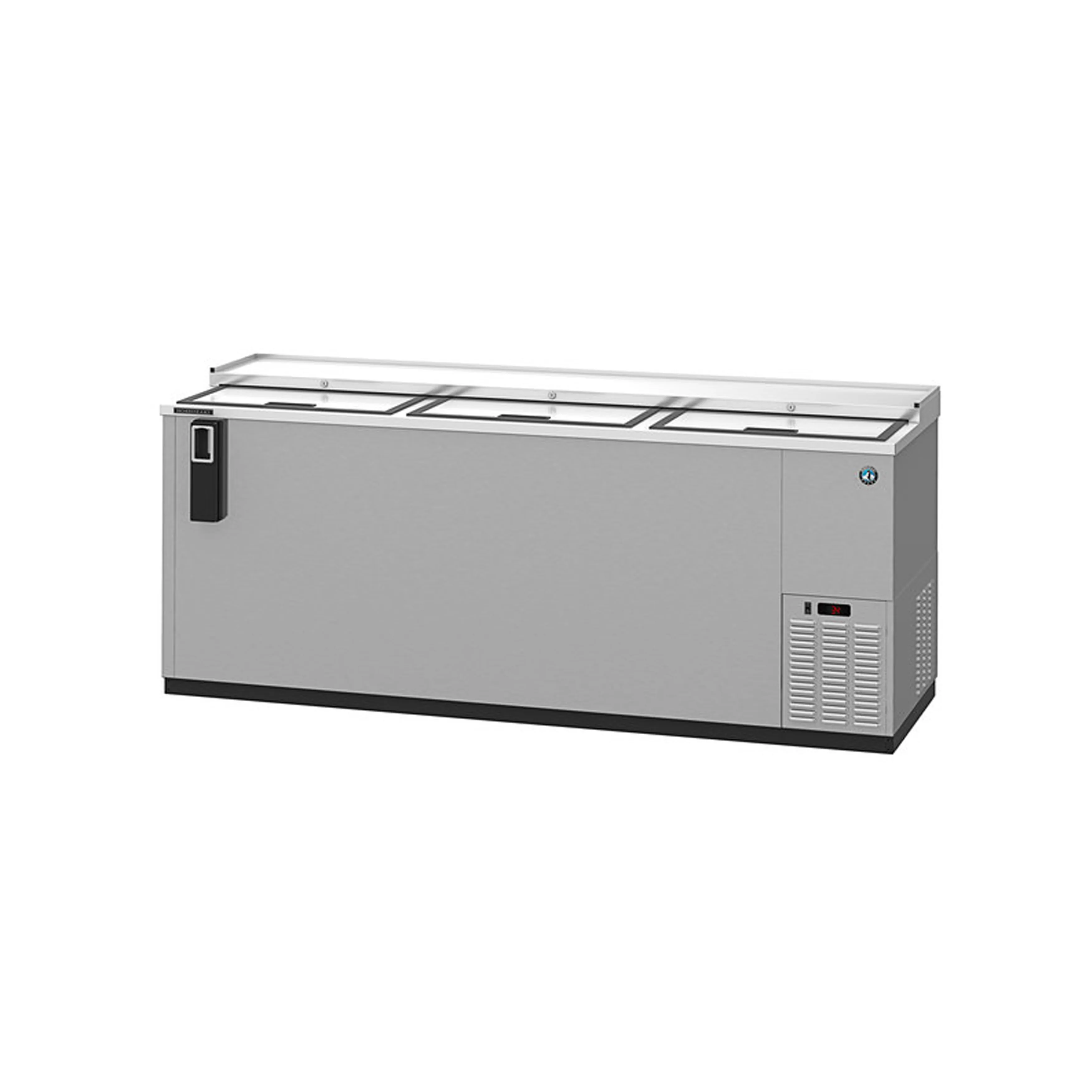 Hoshizaki - CC80-S. Commercial 80 Stainless Steel Horizontal Bottle Cooler 24.67cu.ft.