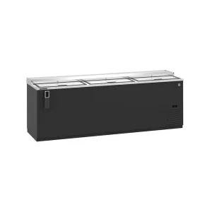 Hoshizaki - CC95. Commercial 95 Black Horizontal Bottle Cooler 27.98cu.ft.