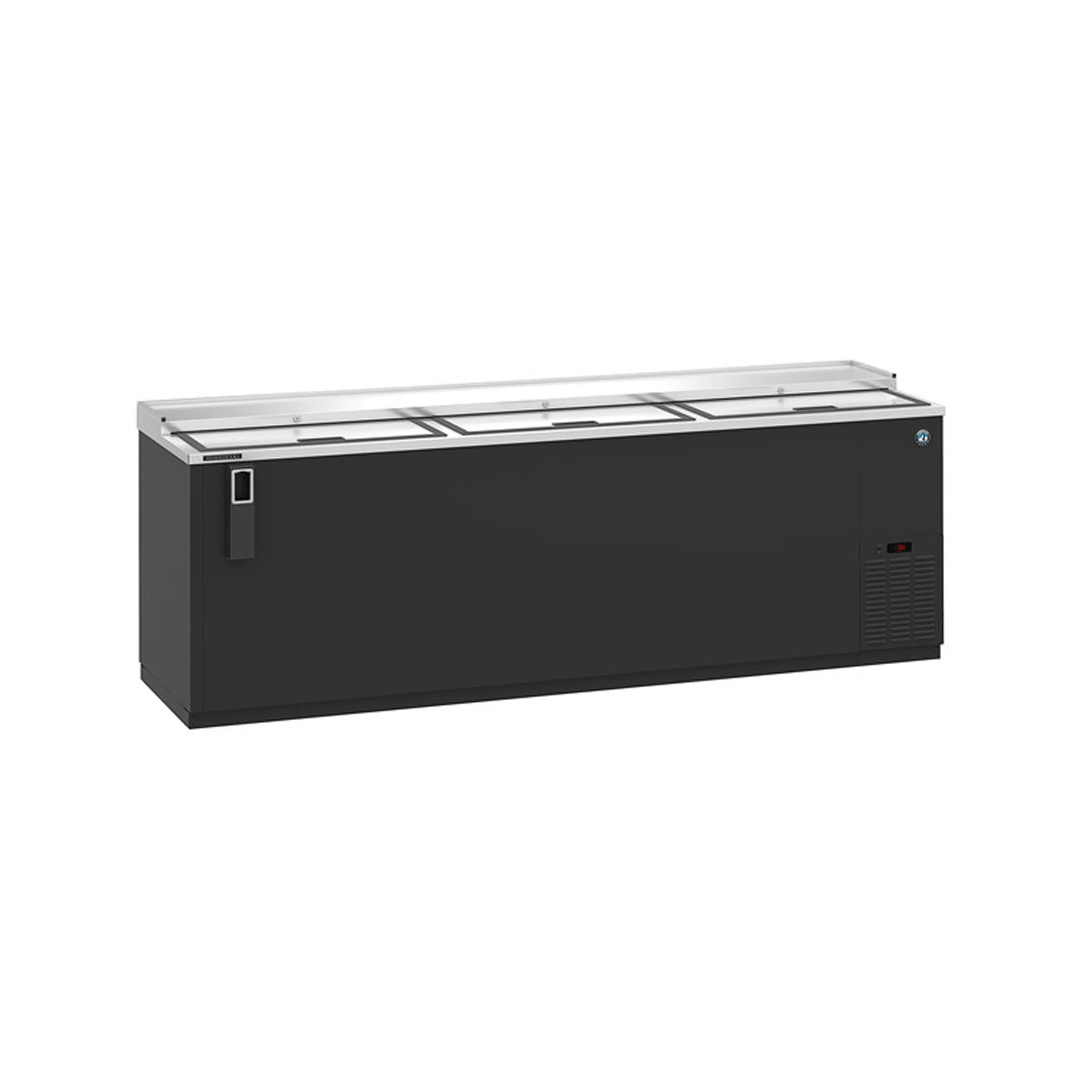 Hoshizaki - CC95. Commercial 95 Black Horizontal Bottle Cooler 27.98cu.ft.