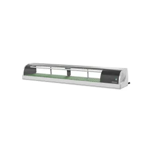 Hoshizaki - HNC-180BA-R-SLH. Commercial 71 Curved Glass Refrigerated Sushi Display Case