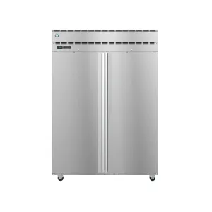 Hoshizaki - PT2A-FS-FS. Commercial 55 Full Solid Door Pass-Through Refrigerator Two Section 52.5cu.ft.