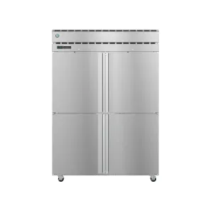 Hoshizaki - PT2A-HS-HS. Commercial 55 Half Solid Door Pass-Through Refrigerator Two Section 52.5cu.ft.
