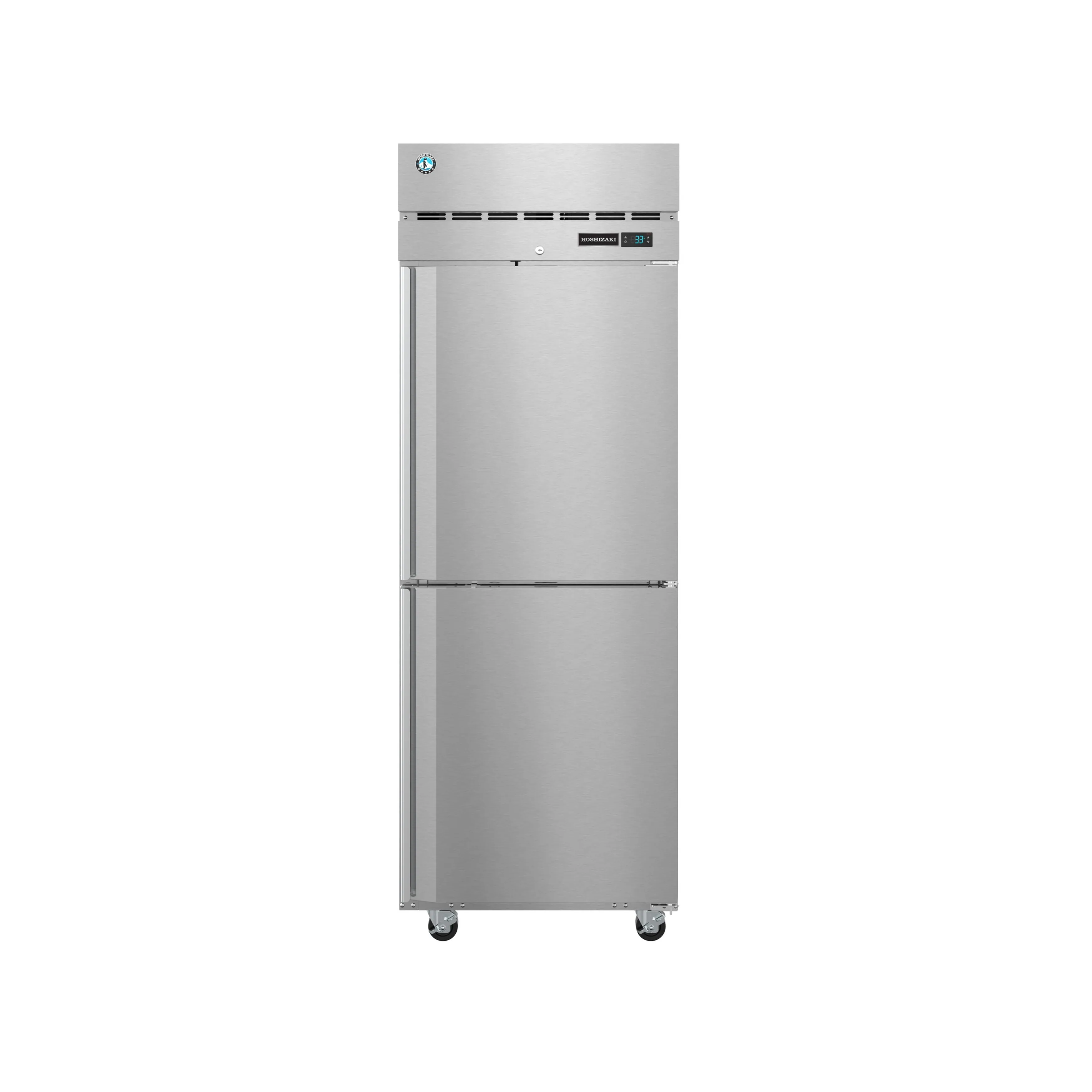 Hoshizaki - R1A-HS. Commercial 27.5 Half Solid Door Reach-In Refrigerator Single Section 23.1cu.ft.