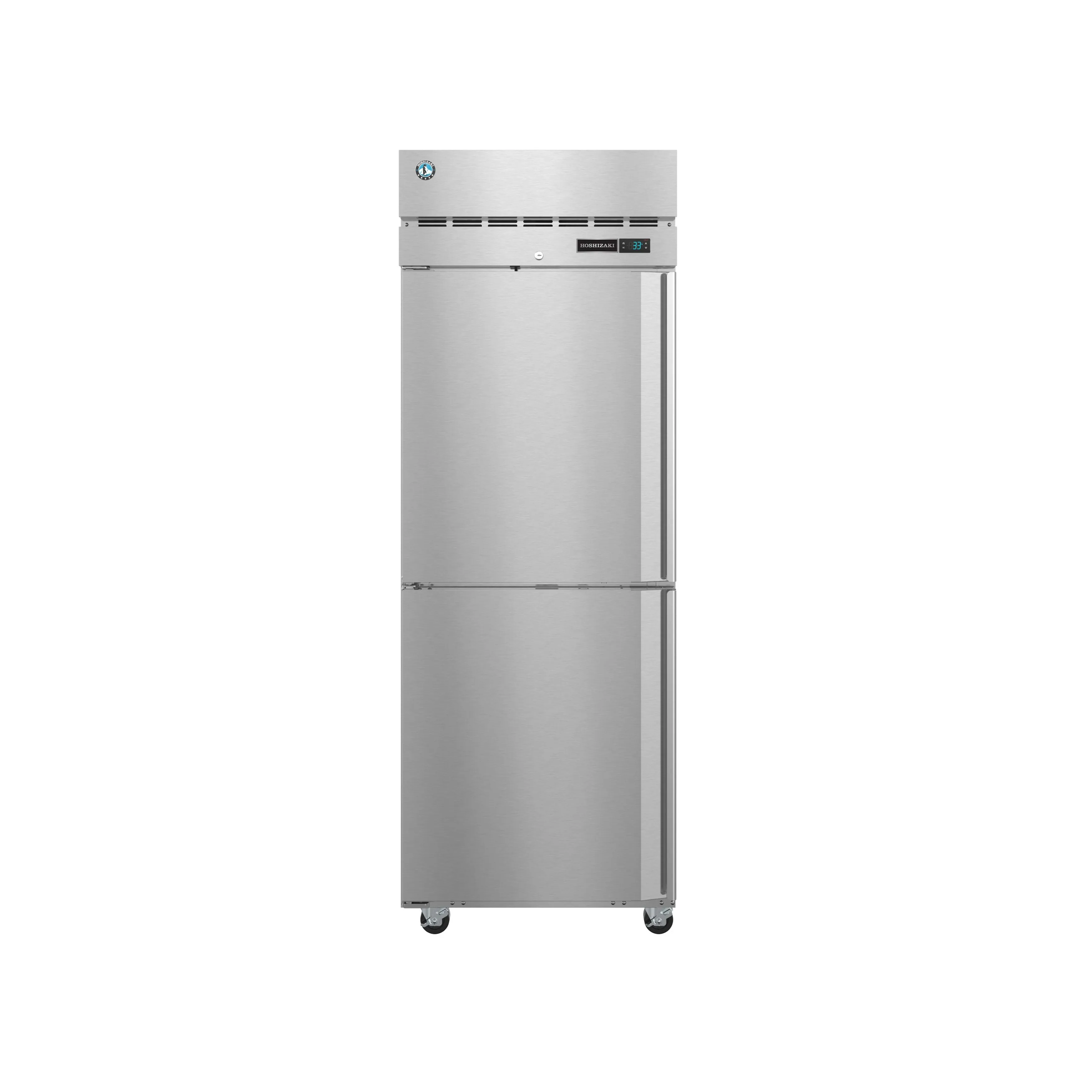 Hoshizaki - R1A-HSL. Commercial 27.5 Half Solid Door Reach-In Refrigerator - Left Hinged Single Section 23.1cu.ft.