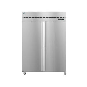 Hoshizaki - R2A-FS. Commercial 55 Solid Door Reach-In Refrigerator Two Section 50.37cu.ft.