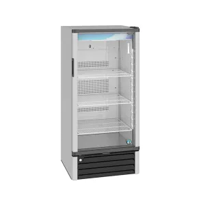 Hoshizaki - RM-10-HC. Commercial 25 Hinged Glass Door Refrigerated Merchandiser 8.74cu.ft.
