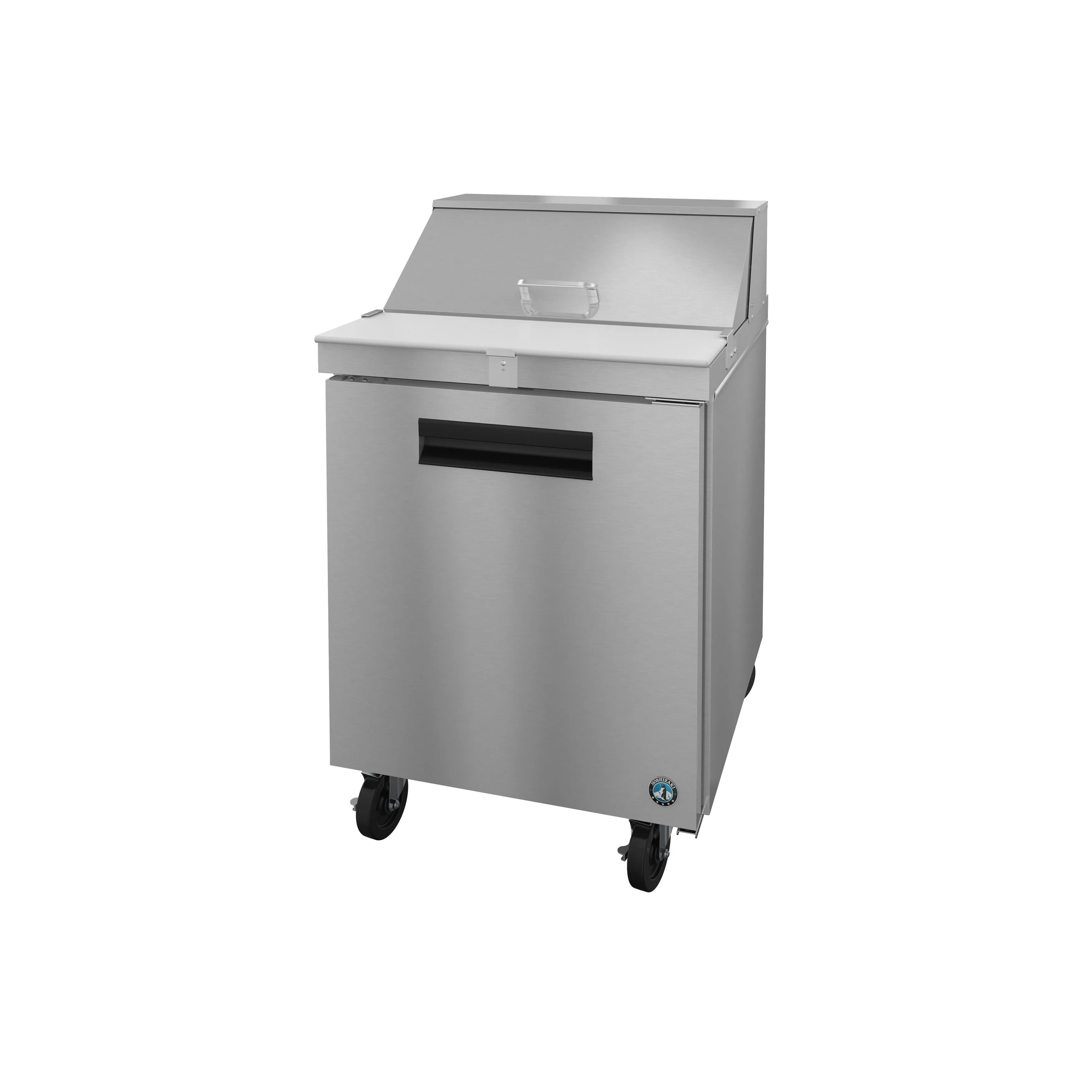 Hoshizaki - SR27B-8. Commercial 27 Sandwich Top Prep Refrigerator with 1 Door 6.22cu.ft.