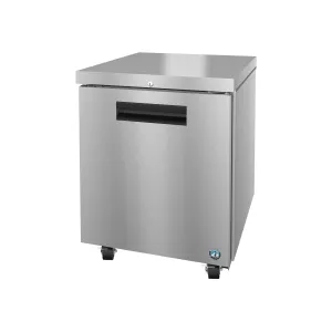 Hoshizaki - UR27B-01. Commercial 27 Steelheart B Series Undercounter Refrigerator with Door Lock 6.21 cu. ft.