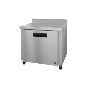 Hoshizaki - WR36B-01. Commercial 36 Steelheart B Series Worktop Refrigerator with Door Lock 8.64cu.ft.