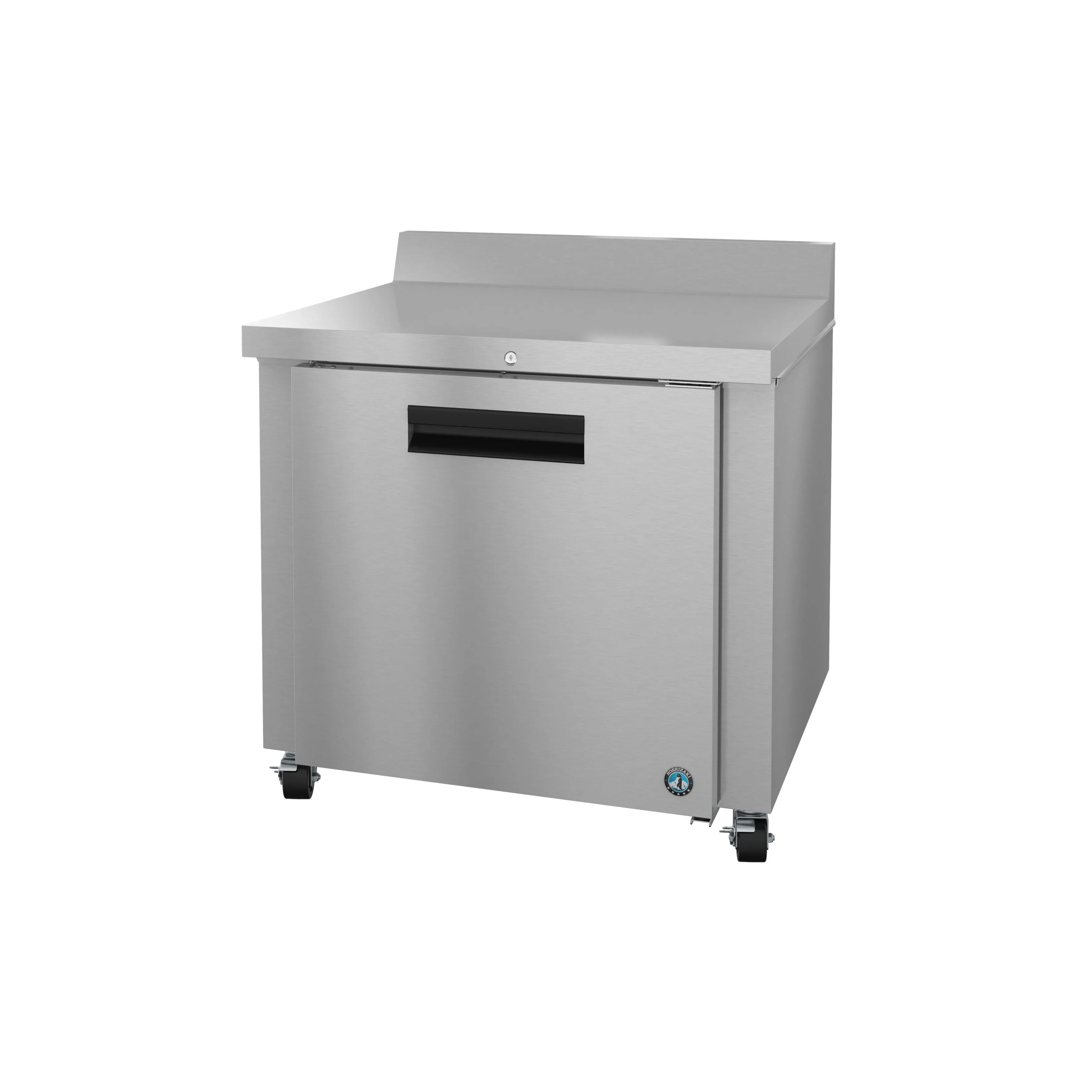 Hoshizaki - WR36B-01. Commercial 36 Steelheart B Series Worktop Refrigerator with Door Lock 8.64cu.ft.
