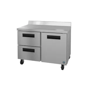 Hoshizaki - WR48B-D2. Commercial 48 Steelheart B Series 2 Drawer 1 Door Worktop Refrigerator 12cu.ft.