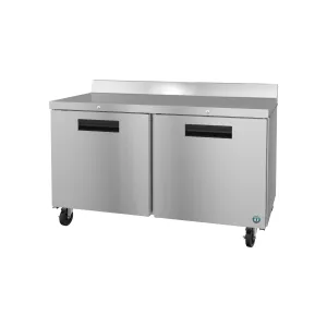 Hoshizaki - WR60A-01. Commercial 60 Two Door Worktop Refrigerator with Locks 15.38 cu. ft.
