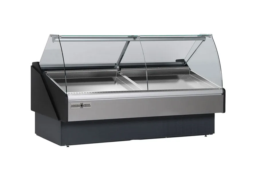 Hydra Kool - KFM-SC-80-R. 80 Curved Glass Seafood Case Remote