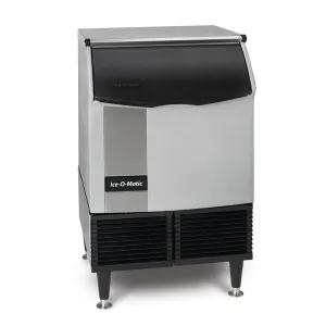 Ice-O-Matic ICEU150HA 24 1/2W Half Cube Undercounter Ice Maker - 185 lbs/day. Air Cooled