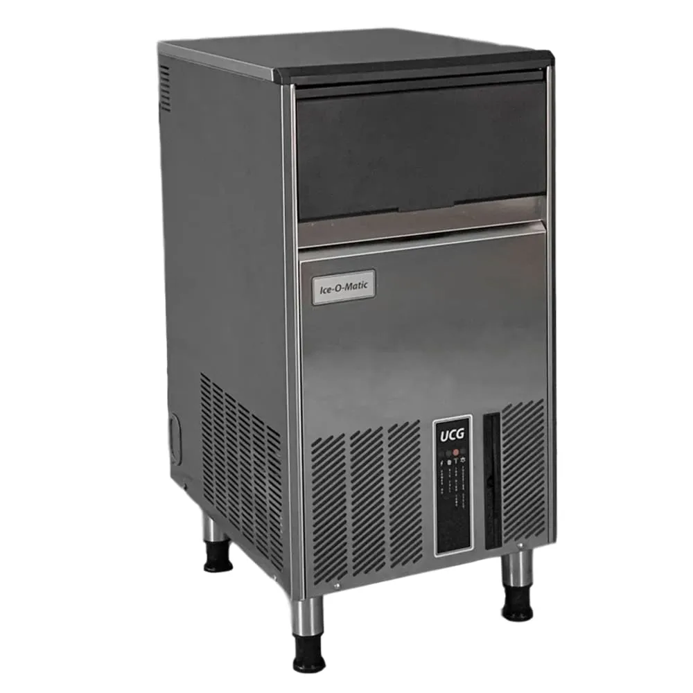 Ice-O-Matic UCG100A 18 1/4 Top Hat Undercounter Ice Maker - 114 lbs/day. Air Cooled