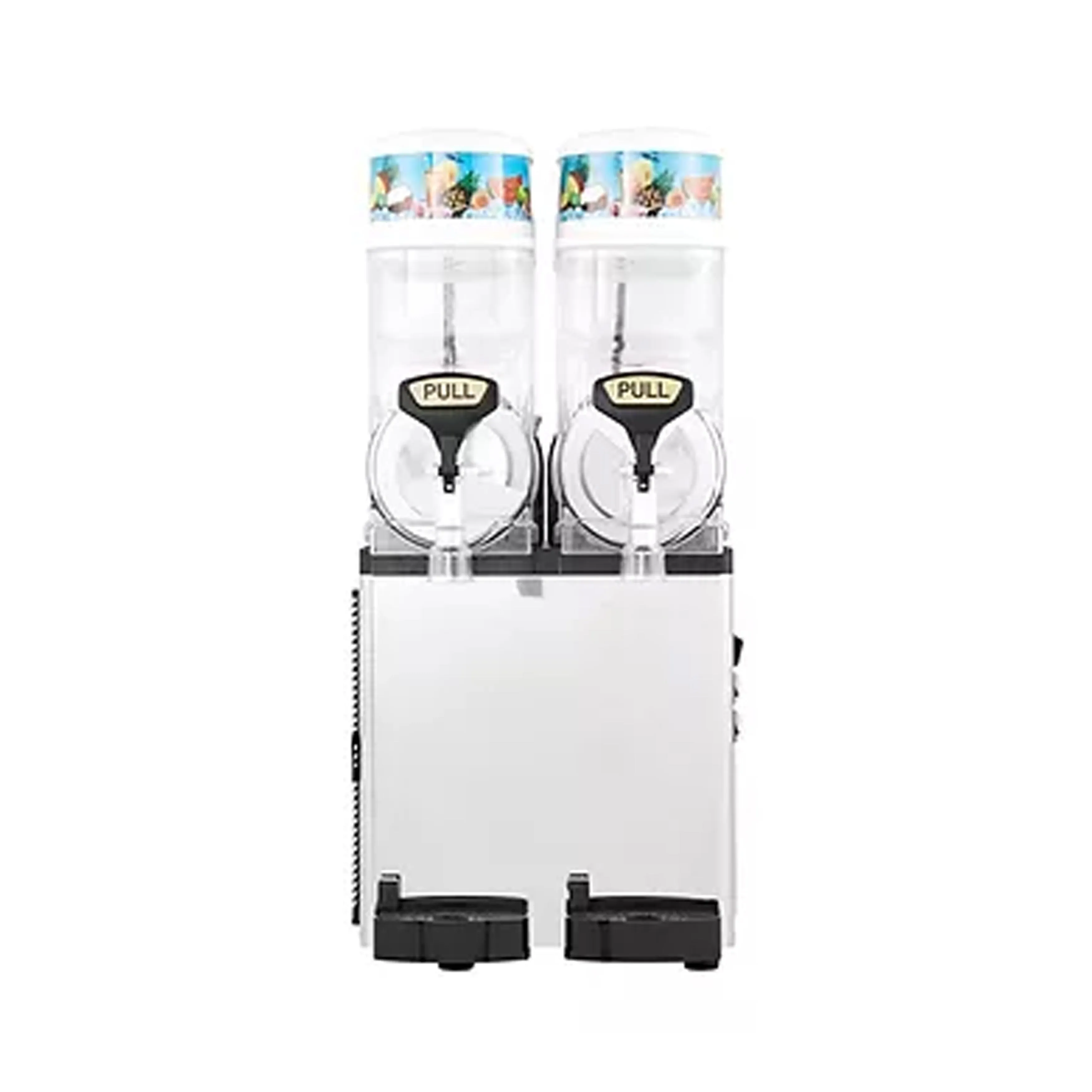 Icetro - SSM-280. Commercial Double 3.2 Gallon Granita Slushy Frozen Margarita Beverage Machine
