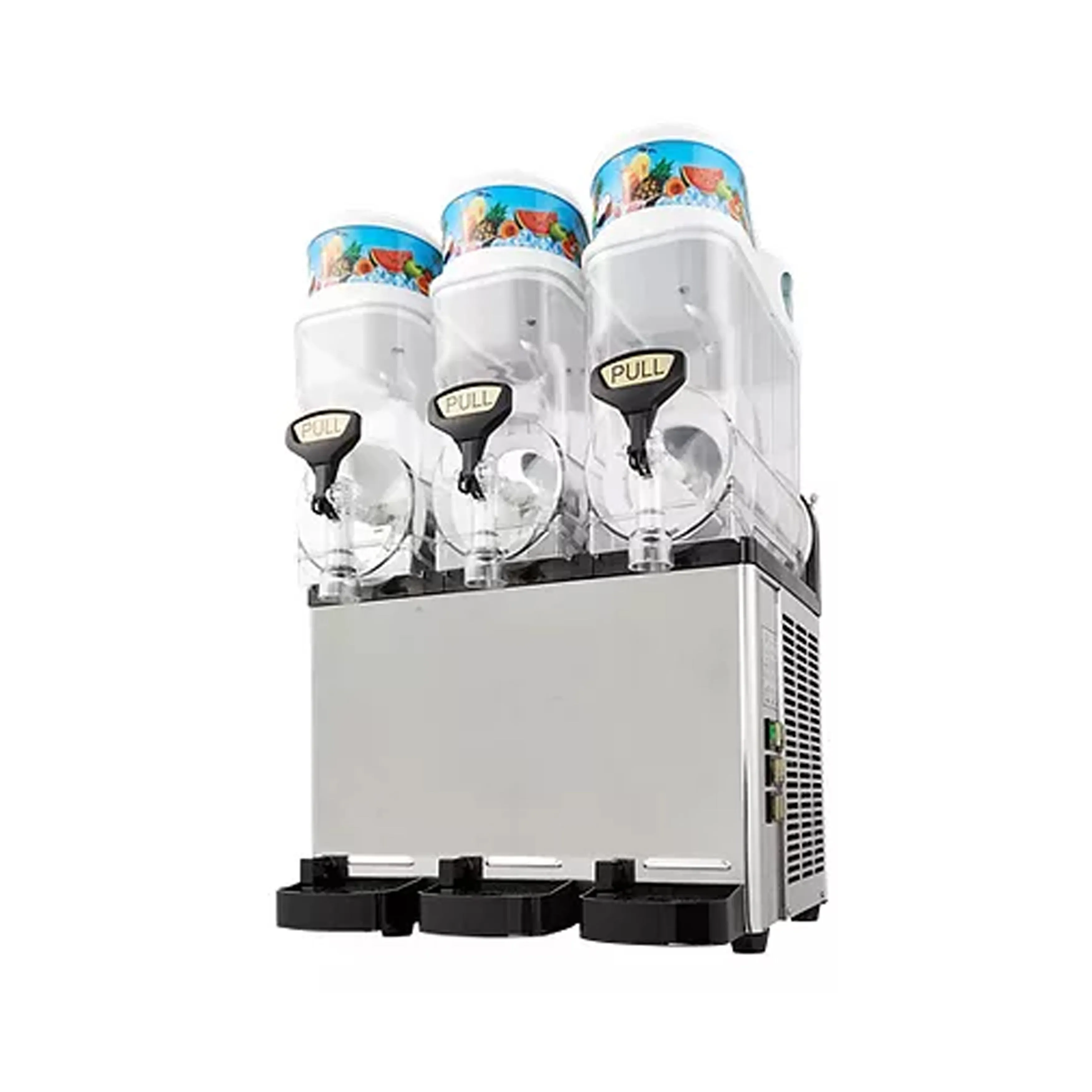 Icetro - SSM-420. Commercial Triple 3.2 Gallon Granita Slushy Frozen Margarita Beverage Machine