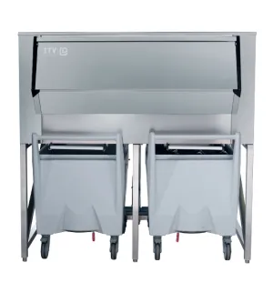 ITV - BIN SCD-900. Double Cart Ice Transport Systems For ITV Ice Makers 660lbs