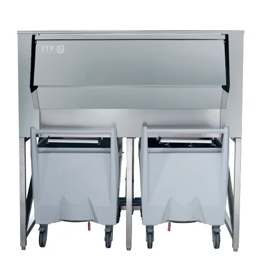 ITV - BIN SCD-900. Double Cart Ice Transport Systems For ITV Ice Makers 660lbs