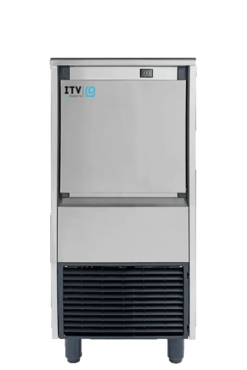 ITV - DELTA NG 80 R290 A. Commercial Delta Gourmet Cubers Ice Maker Self-Contained Ice Cube Machine 77lbs