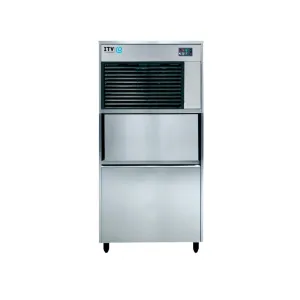 ITV - ICE QUEEN IQ 300C A. Commercial Self contained Gradular Ice Maker Flake Ice Machine 360lbs