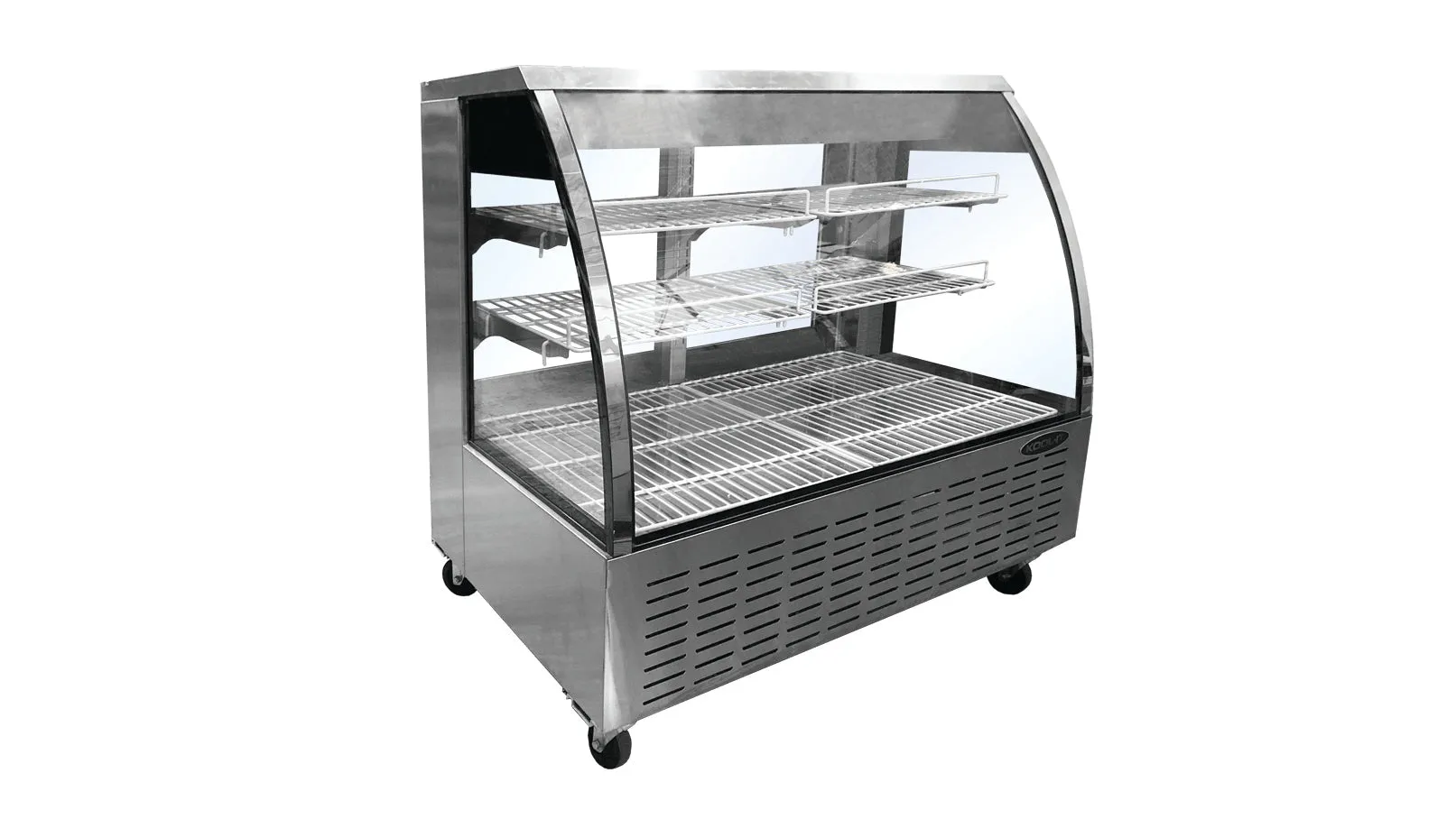 Kool-It - KDG-48. 48 Curved Glass Deli Cases With 18 cu.ft Capacity