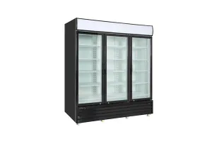 Kool-It - KGM-75. 78.2 Triple Door Cooler With 73 cu.ft Capacity