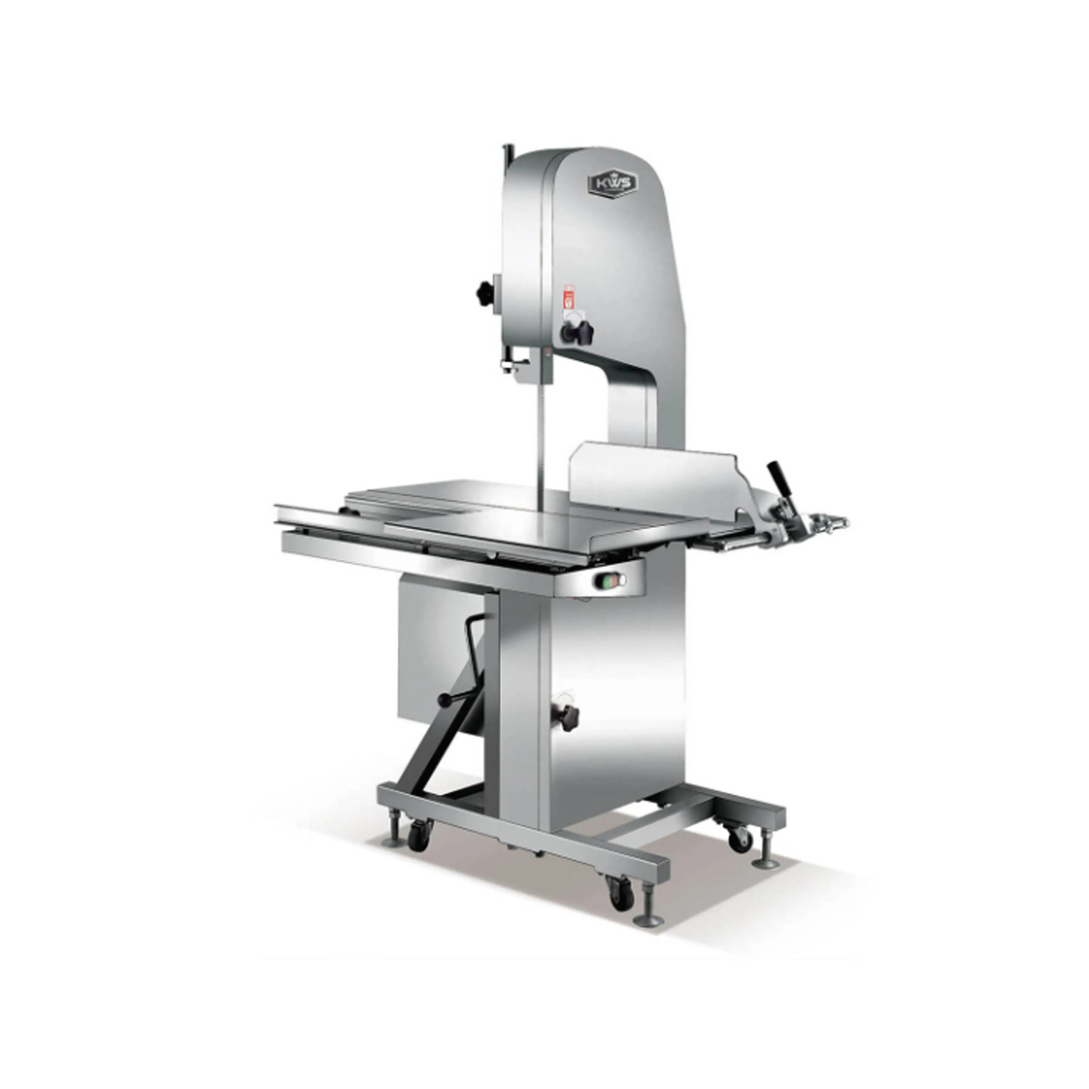 KWS - B-410. Commercial Floor Model Bone Band Saw with 136 Blade  3.56 HP. 220V 3 Phase