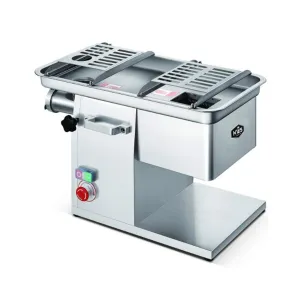 KWS - JQ-58. Commercial Duo Function 3mm Fresh Meat Cutter   Meat Grinder
