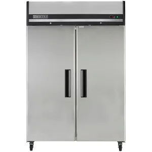 Maxx Cold - MXCR-49FDHC Double Door Reach-In Refrigerator. Top Mount. 49 cu. ft.. Energy Star. in Stainless Steel