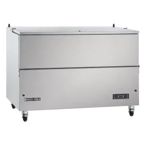 Maxx Cold - MXMC58HC Milk Cooler. 58W. Stores up to (16) 13 Milk Crates. in Stainless Steel