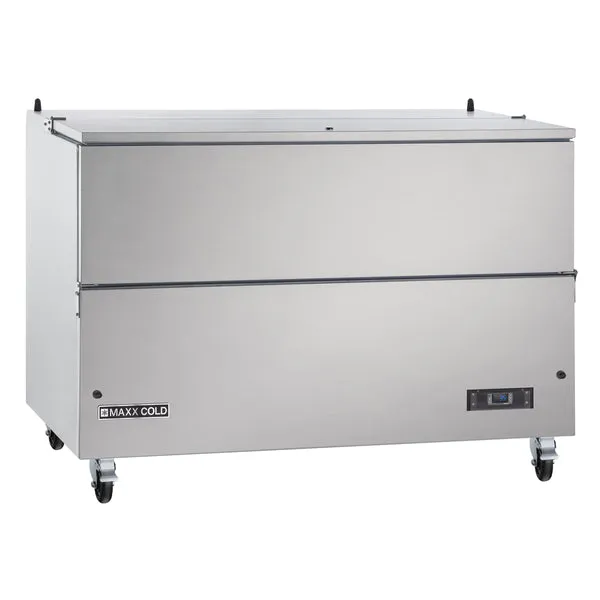 Maxx Cold - MXMC58HC Milk Cooler. 58W. Stores up to (16) 13 Milk Crates. in Stainless Steel
