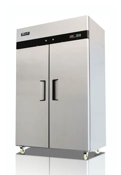 Migali - C-2F-HC. Commercial 52 2 Solid Door Reach-In Freezer 49 cu. ft.