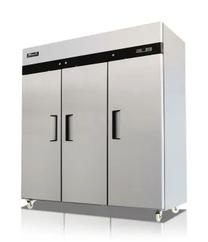 Migali - C-3R-HC. Commercial 77 3 Solid Door Reach-In Refrigerator 72 cu. ft.