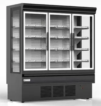 NAFCOOL 78 Glass 3-Door Merchandiser Cooler