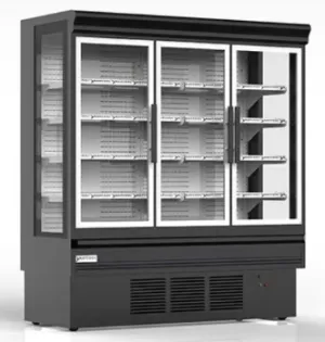 NAFCOOL 78 Glass 3-Door Merchandiser Cooler