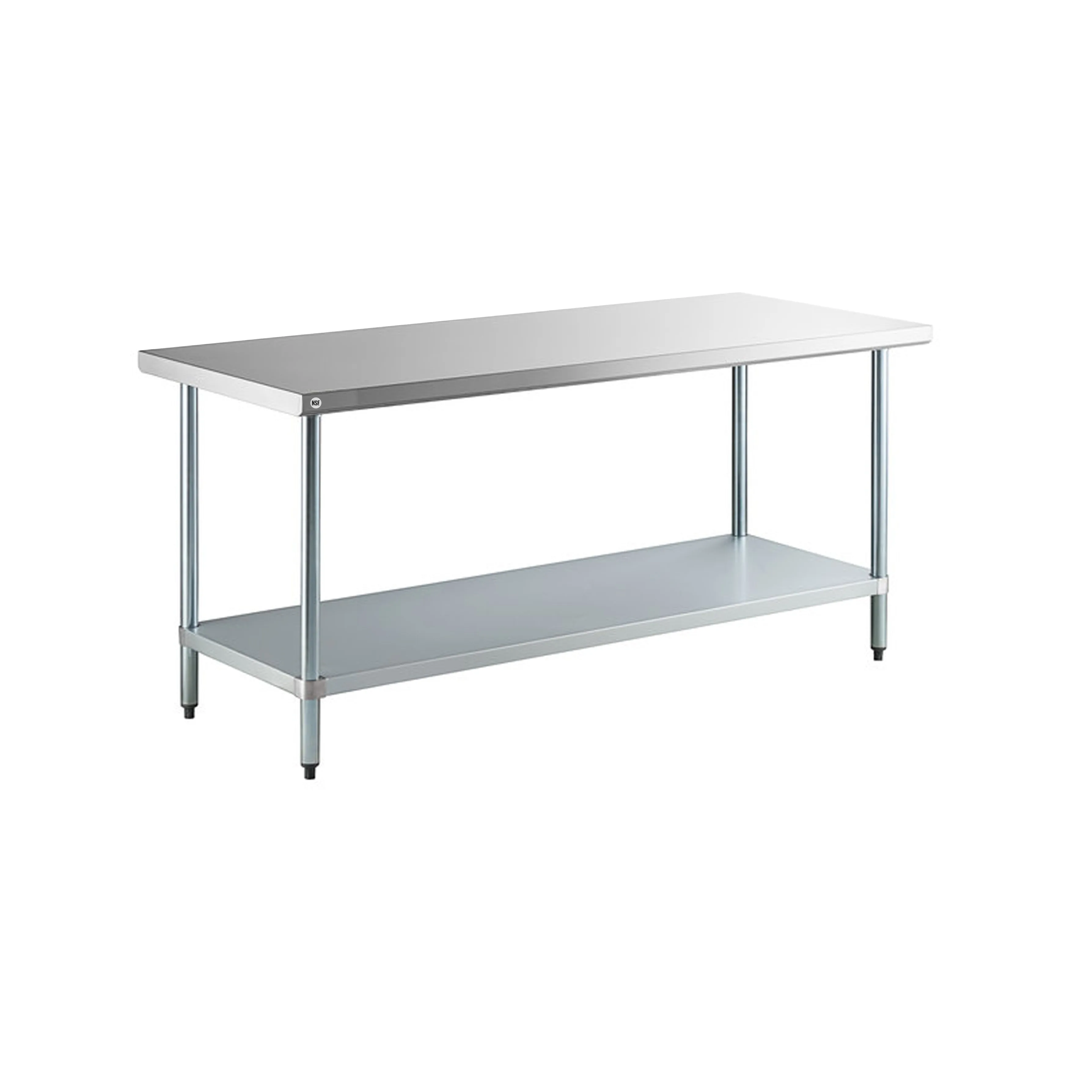 Omcan - 22073. Commercial 30 x 48 Stainless Steel Kitchen Work Table 1100lbs Light Duty