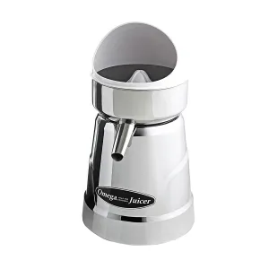 Omega - C-20C. Omega Single Speed Citrus Juicer. in Chrome