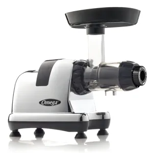 Omega - J8006HDC. Omega J8006HDC Chrome 200-Watt Cold Press Masticating Slow Juicer With 3-Stage Auger