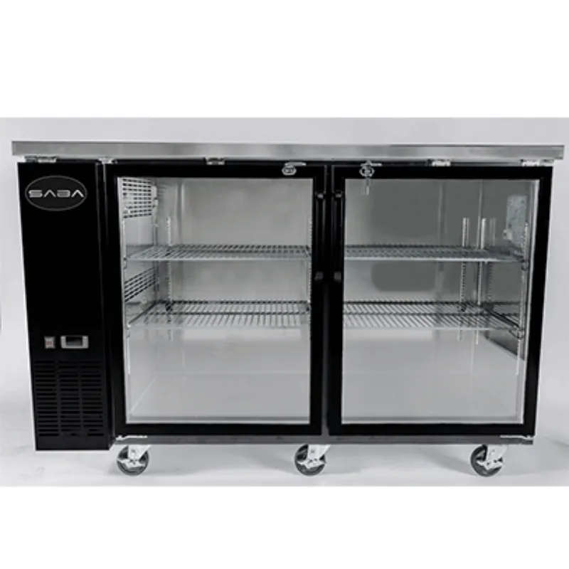 Saba - SBB-24-48G Commercial 48 Back Bar Refrigerator Cooler 11.8 cu. Ft