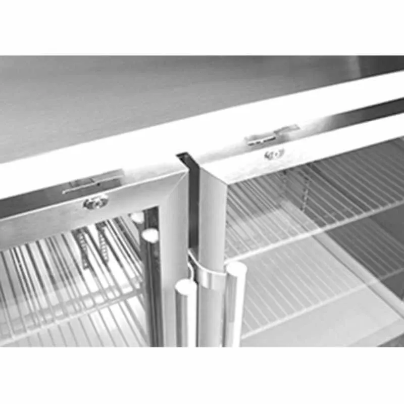 Saba - SBB-24-48GSS Commercial 48 Back Bar Refrigerator Cooler 11.8 cu. Ft