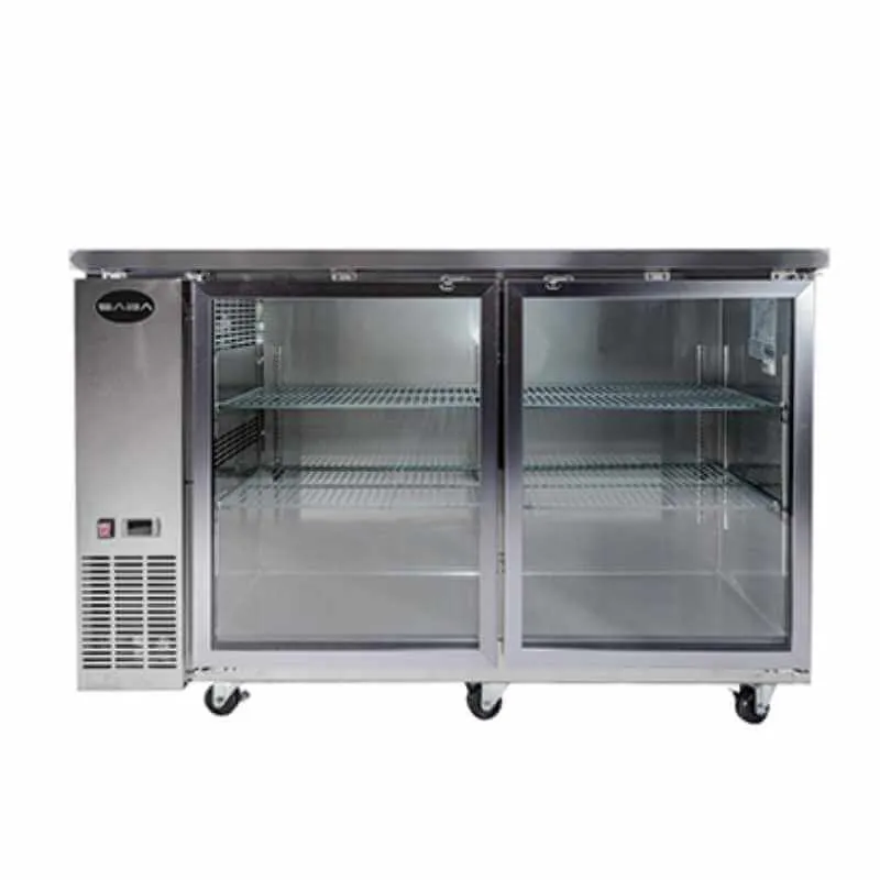 Saba - SBB-24-48GSS Commercial 48 Back Bar Refrigerator Cooler 11.8 cu. Ft