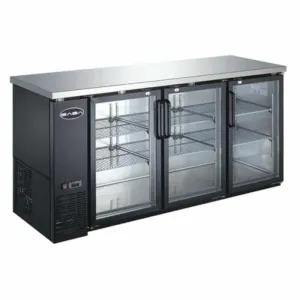 Saba - SBB-24-72G Commercial 72 Back Bar Refrigerator Cooler