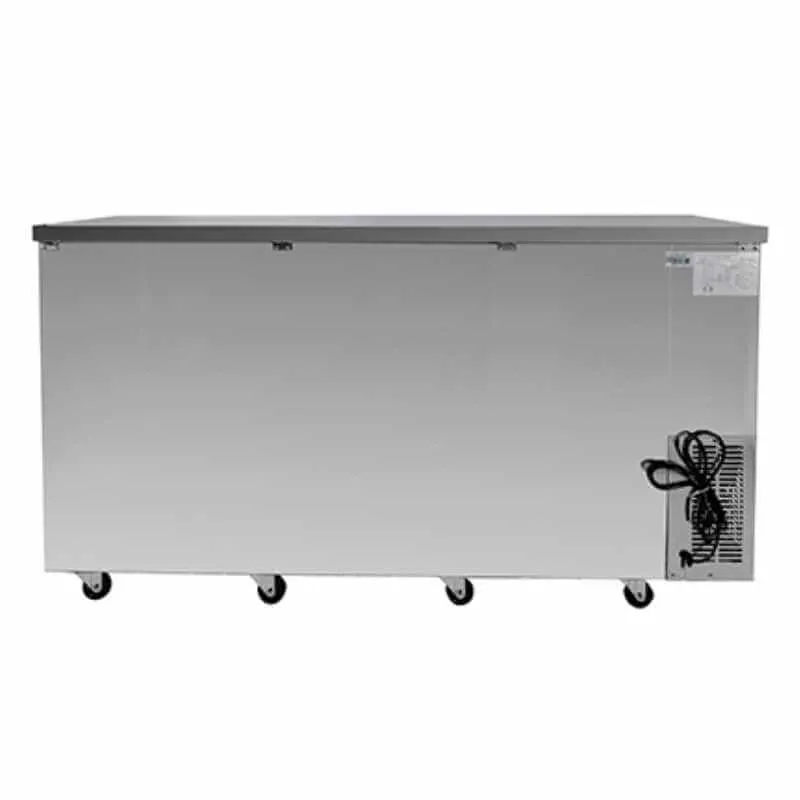 Saba - SBB-24-72GSS Commercial 72 Back Bar Refrigerator Cooler