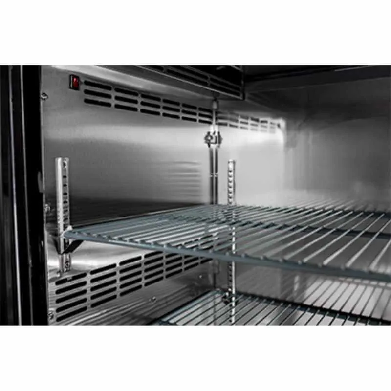 Saba - SBB-24-72GSS Commercial 72 Back Bar Refrigerator Cooler