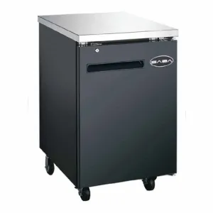 Saba - SBB-27-23B Commercial 23 Back Bar Refrigerator 6.5 cu. ft