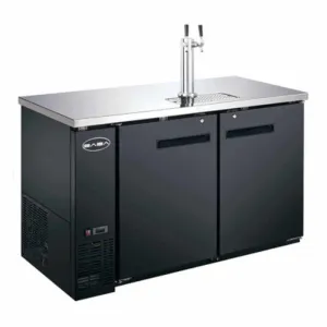 Saba - SBB-27-58 Commercial 58 Beer Dispenser with Double Tap