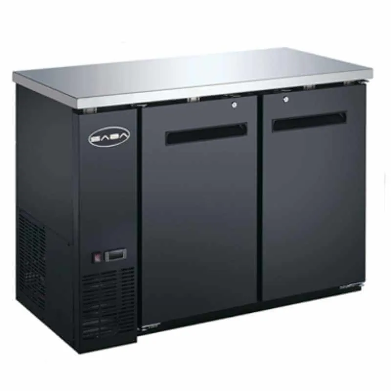 Saba - SBB-27-58B Commercial 58 Back Bar Cooler Refrigerator