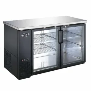 Saba - SBB-27-58G Commercial 58 Back Bar Refrigerator Cooler