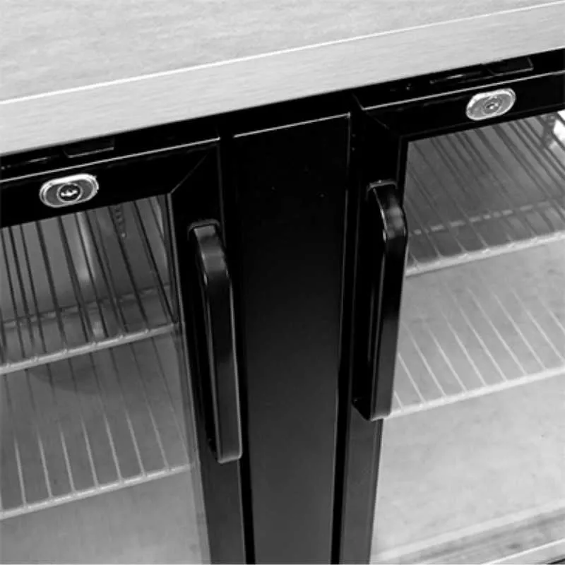 Saba - SBB-27-69G Commercial 69 Back Bar Cooler Refrigerator